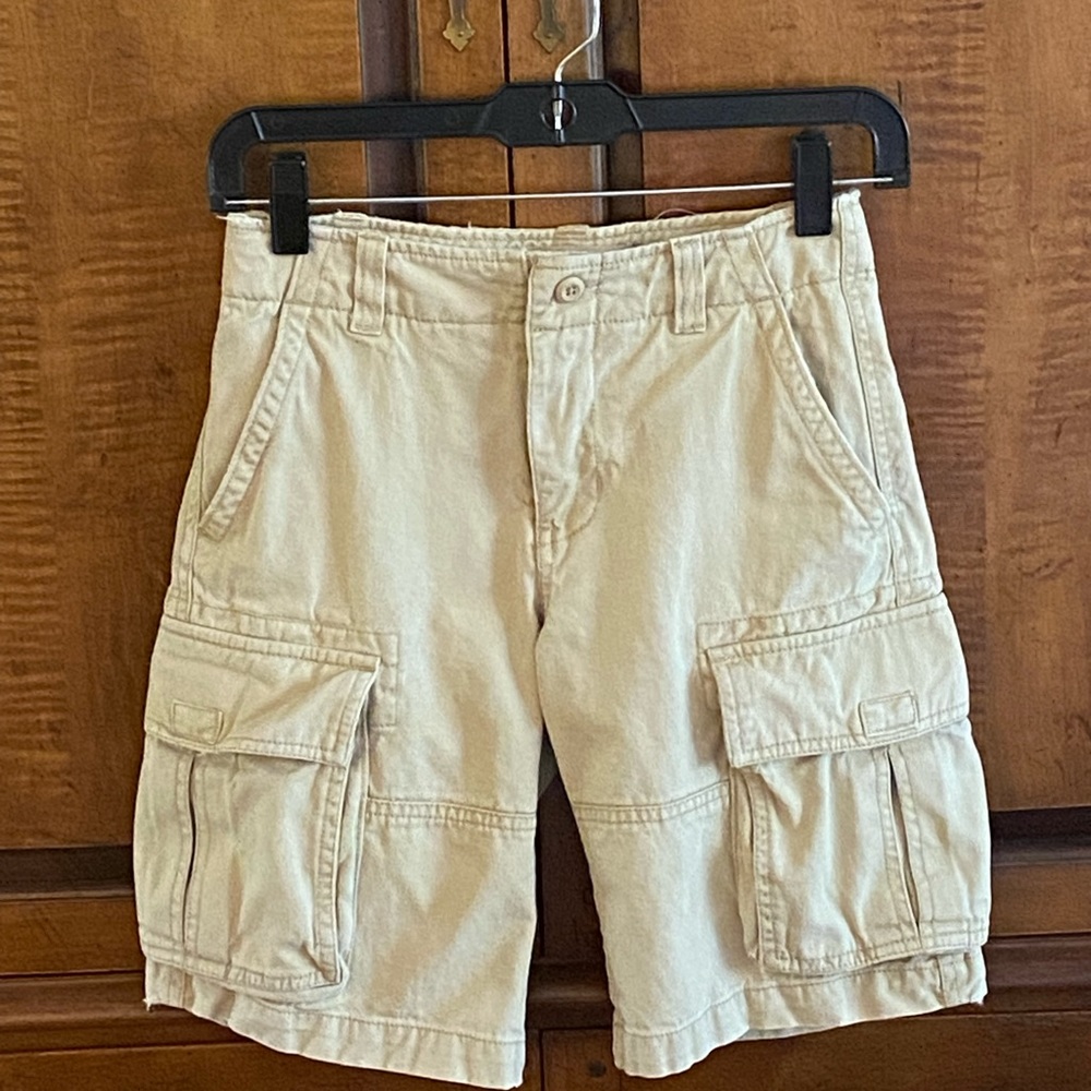 Boys Khaki Gap Cargo Shorts size 8